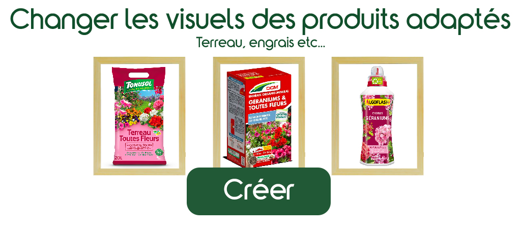 Insérer visuels produits